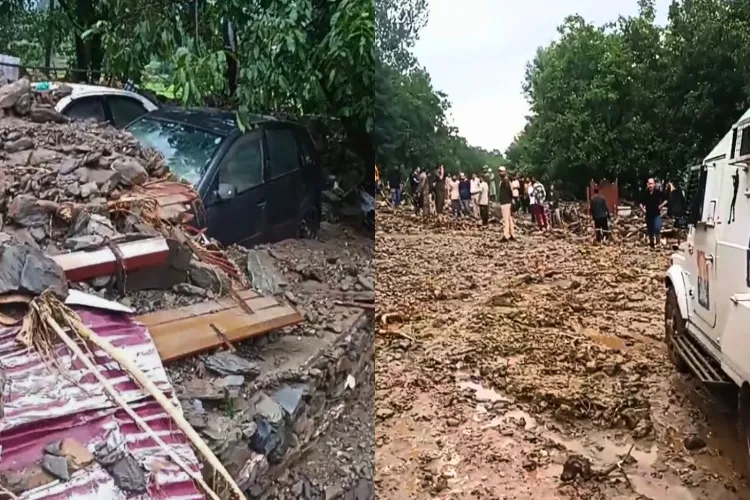 The Srinagar-Leh highway was closed on Sunday after mudslides, triggered by a cloudburst in J&K’s Ganderbal district