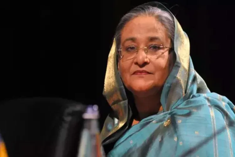 Former Bangladesh Prime Minister Sheikh Hasina 
