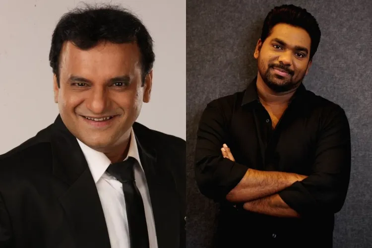 Actor Paresh Ganatra and Stand up comedian Zakir Khan