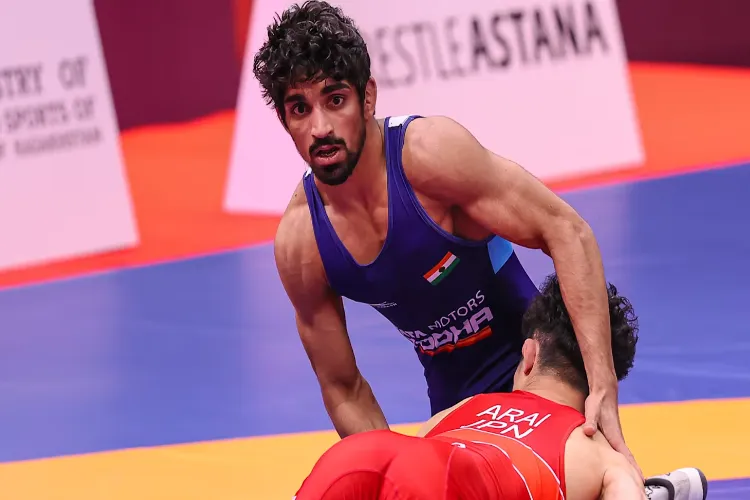 India's Aman Sehrawat storms into semi-finals