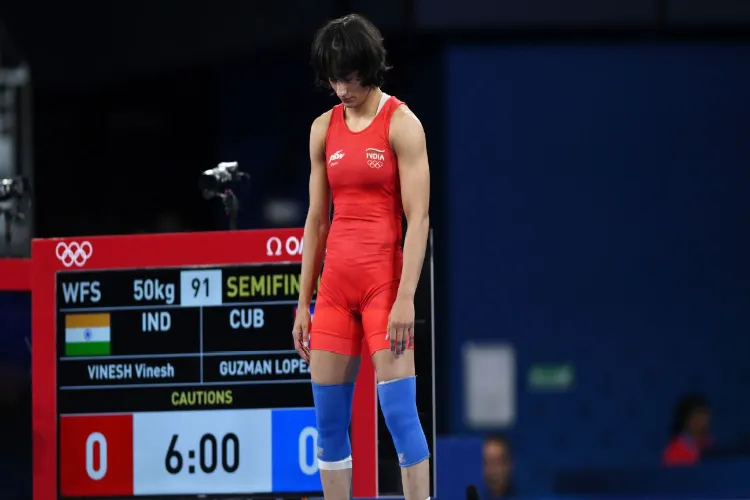 Indian wrestler Vinesh Phogat