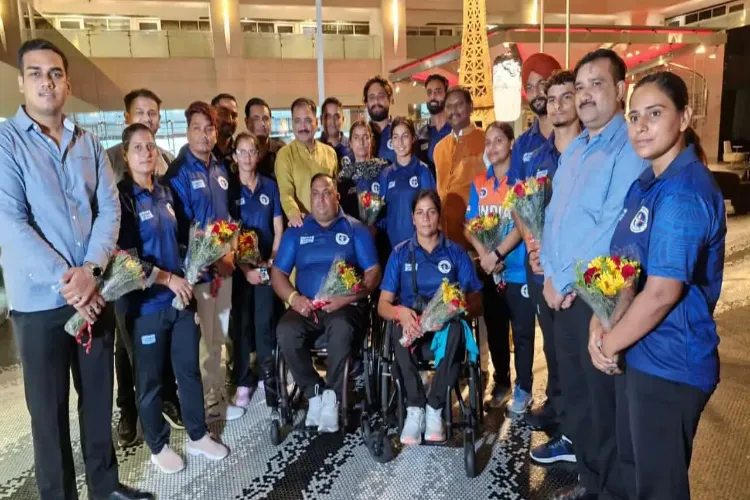 India's Paralympic archery team (Photo: @india_archery/X)