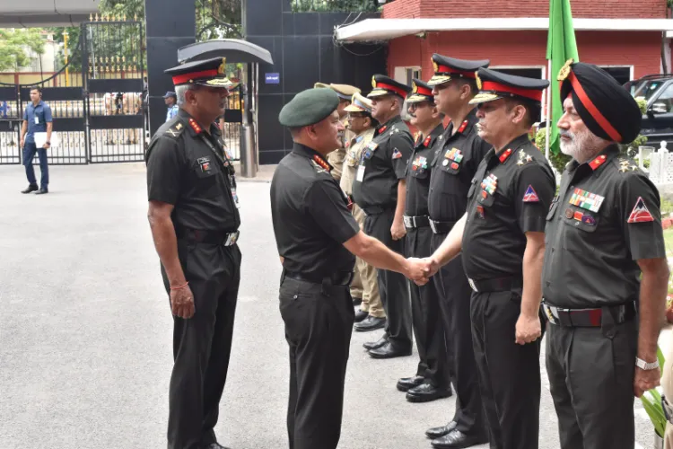 General Upendra Dwivedi visited HQ Director General Border Roads DGBR