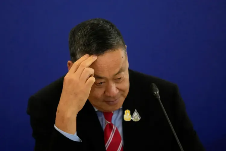 Thailand Prime Minister Srettha Thavisin