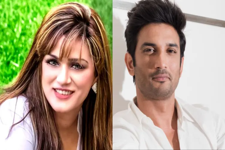 Actor Sushant Singh Rajput and Shweta Singh Kirti