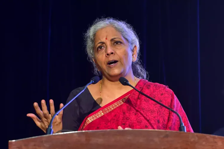 Finance Minister Nirmala Sitharaman 