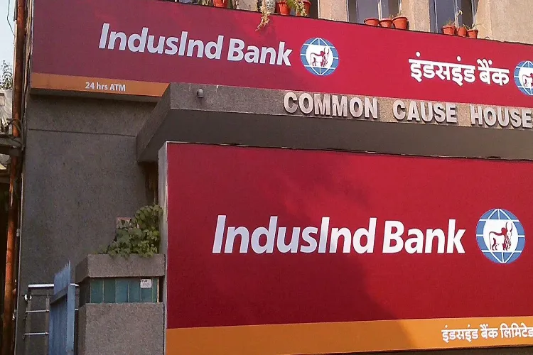 shares of IndusInd bank surged