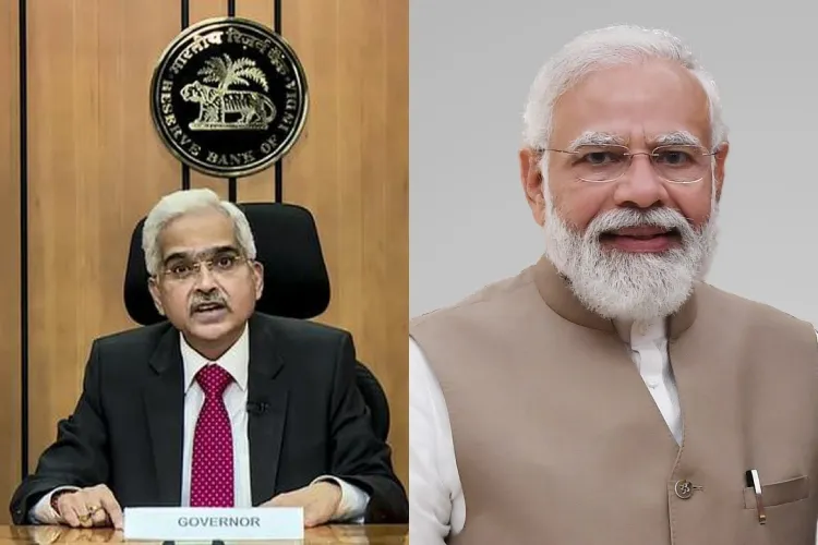 PM Modi and RBI Governor Shaktikanta Das