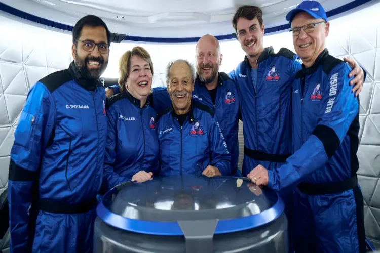 Gopichand Thotakura with Astronauts
