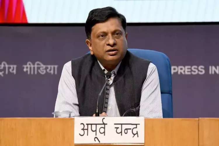 Union Health Secretary Apurva Chandra