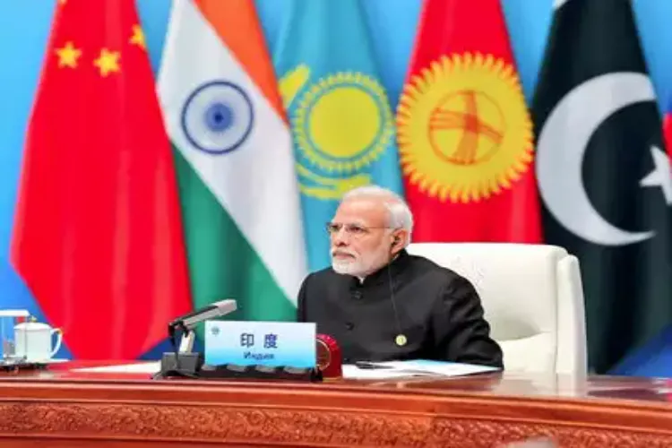 Prime Minister Narendra Modi hosting SCO Summit online (File)