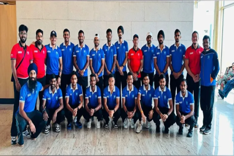 Indian men's hockey team departs for Asian Champions Trophy in China