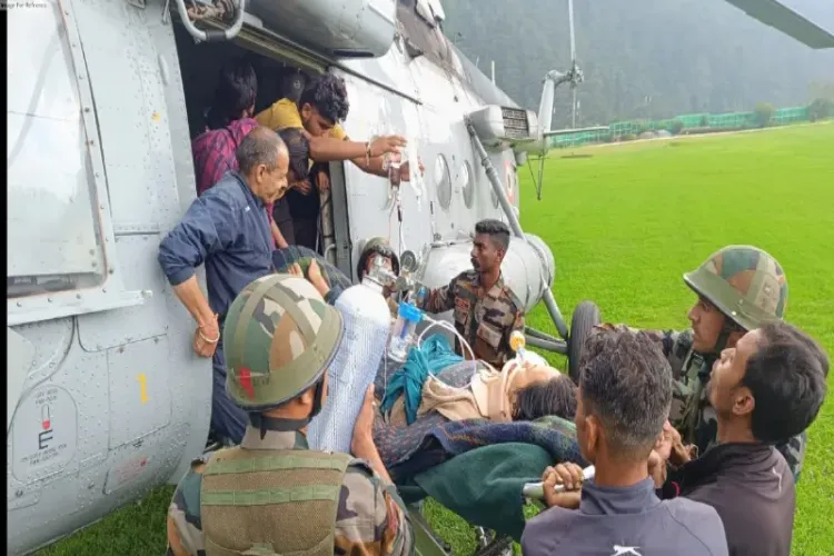 NDRF and Indian Air Force teams recued over 350 people 
