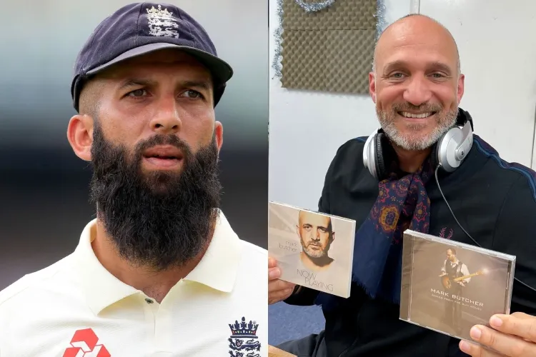 Moeen Ali (Left) and Mark Butcher (Right)