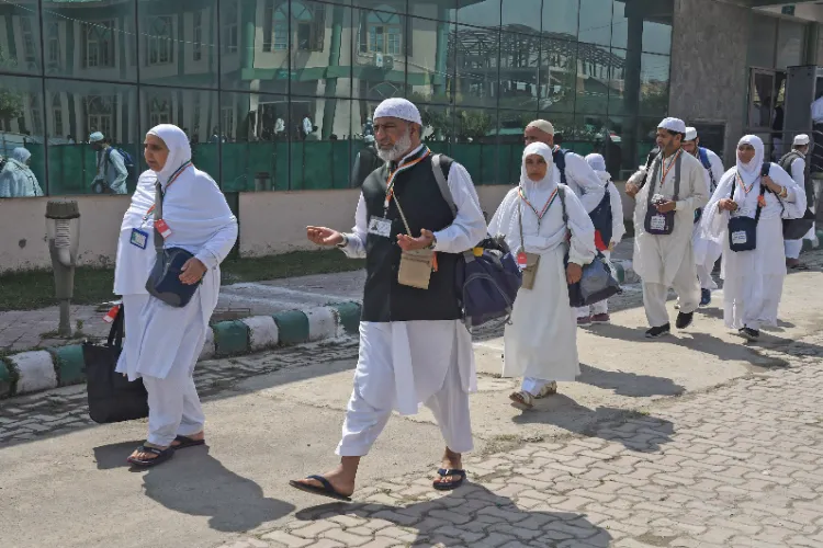 Devotees leave for the annual Hajj pilgrimage