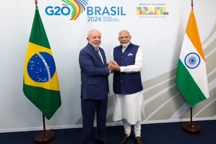 Brazilian President praises India's G20 experience in meeting with PM Modi