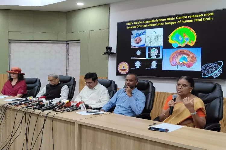 The Sudha Gopalakrishnan Brain Centre at IIT Madras has released detailed 3D high-resolution images of the human fetal brain- DHARANI