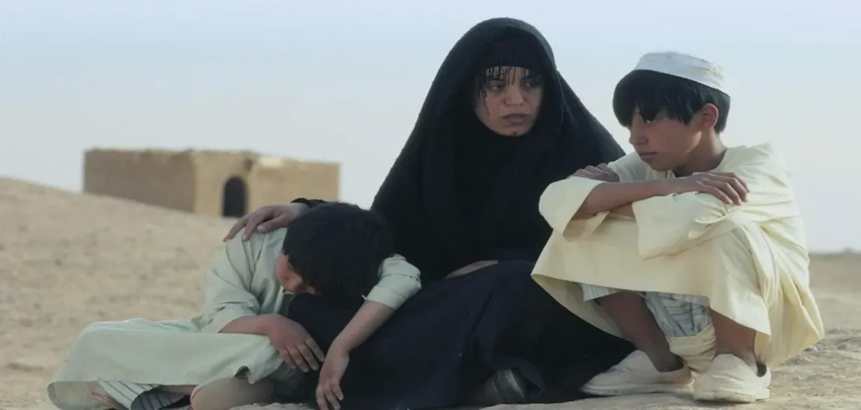 Scene from the movie Red Path