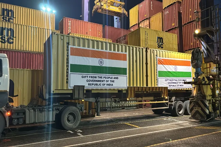India dispatches 1000 tonnes of humanitarian aid to Lesotho