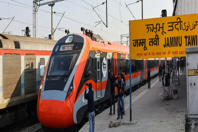  Vande Bharat Train Begins from Katra to Srinagar