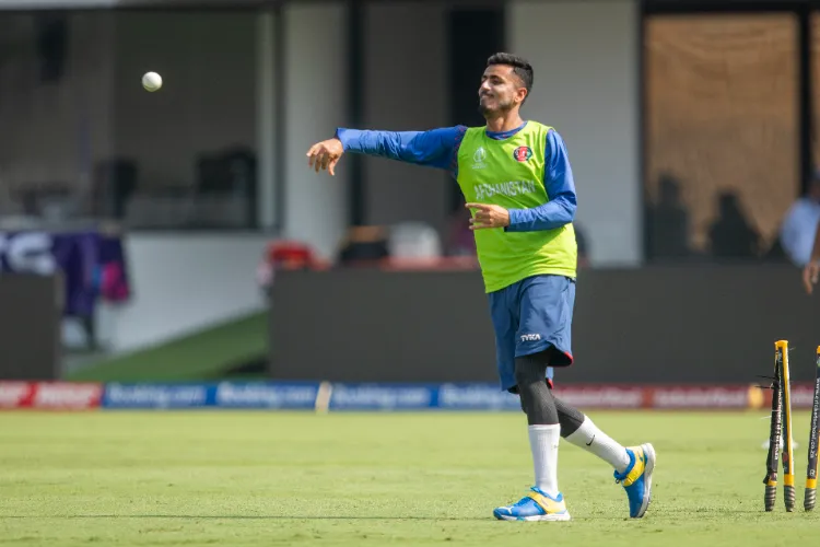 Afghan cricketer Mujeeb Ur Rahman