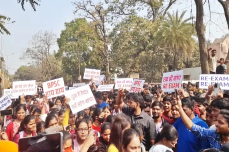 BPSC exam protest intensifies in Patna