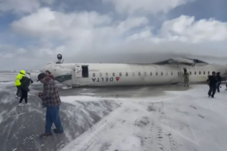 The delta plane at Toronto airport