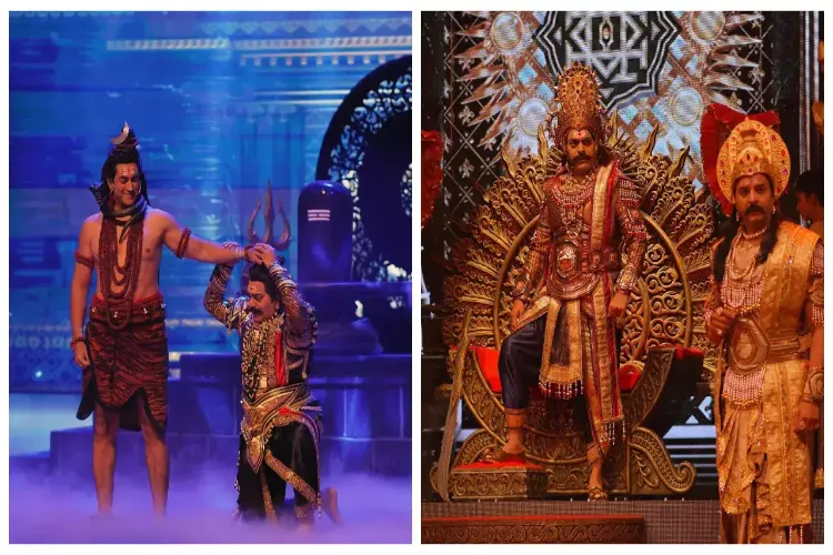 Actor Ashutosh Rana who recently played the character of Ravana in his latest play in Delhi
