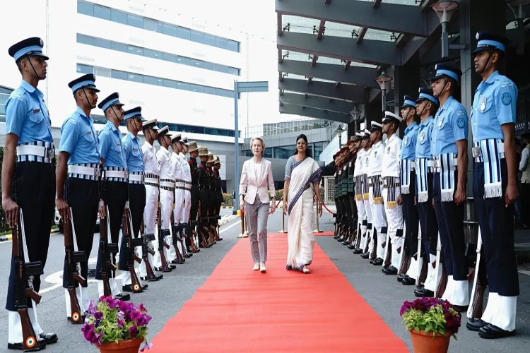 EU Chief calls India a trusted friend & strategic ally upon New Delhi arrival