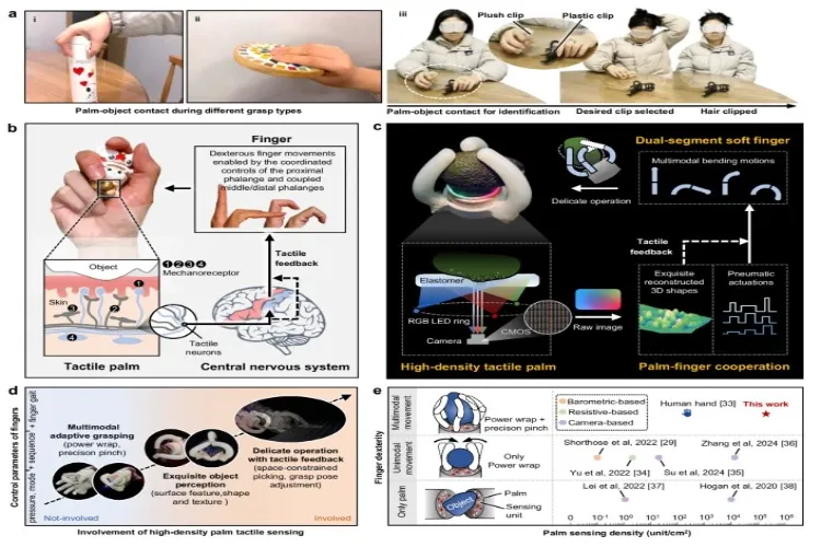 Chinese scientists develop human-like robotic hand with smart palm-finger coordination