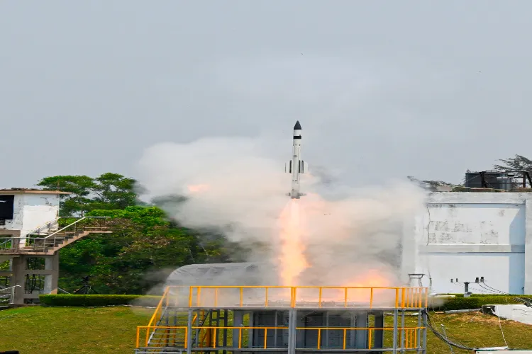 India successfully flight-tests indigenously-developed vertically-launched Surface-to-Air Missile