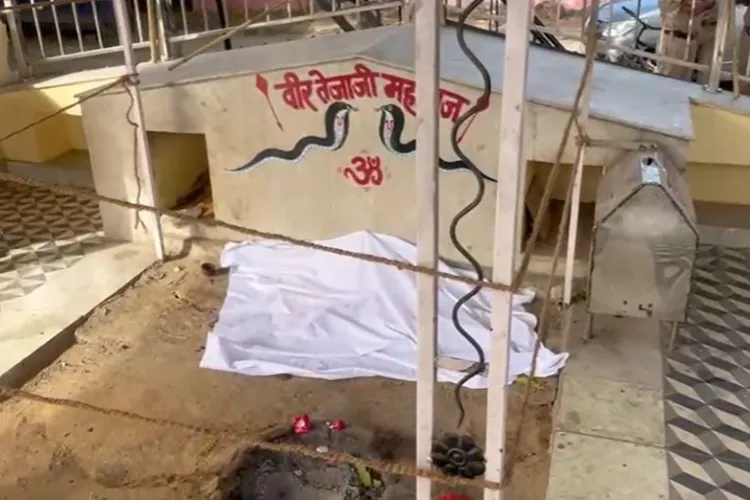 Veer Tejaji Maharaj's statue