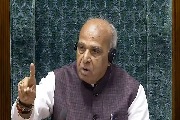 Bharatiya Janata Party (BJP) MP Jagdambika Pal who was the Chairman of the JPC on the Waqf Ammendment bill