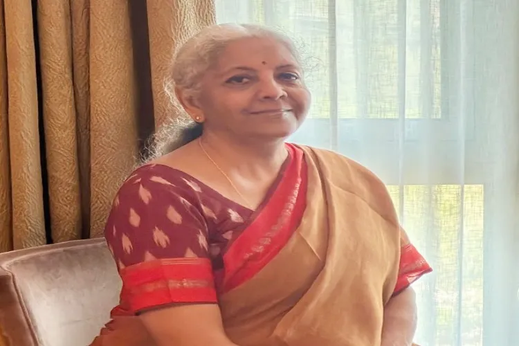 Finance Minister Nirmala Sitharaman