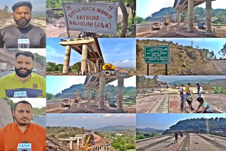 Locals express gratitude as Rajouri–Poonch highway and Bathuni bridge development progresses