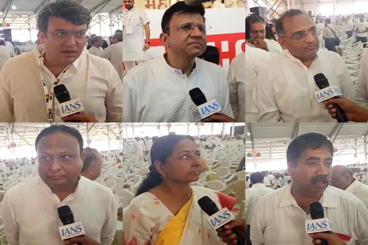 Jain community members