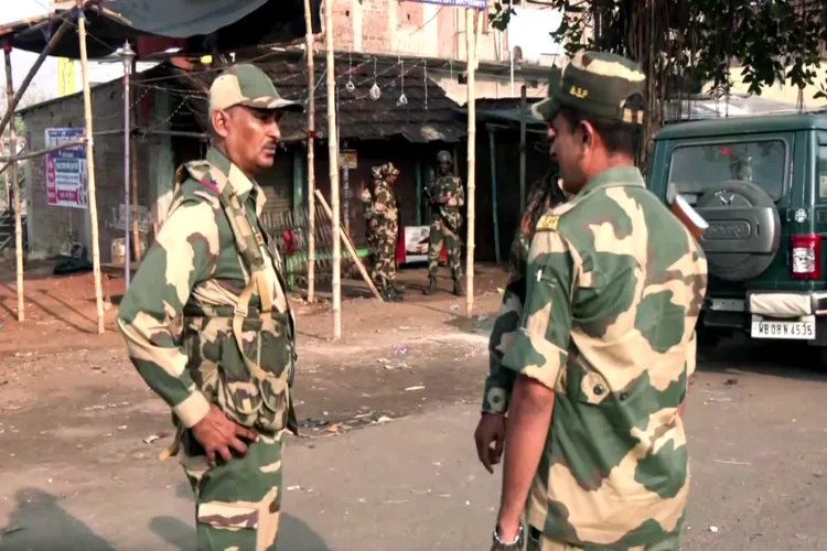 CRPF deployed in Dhuliyan, Murshidabad