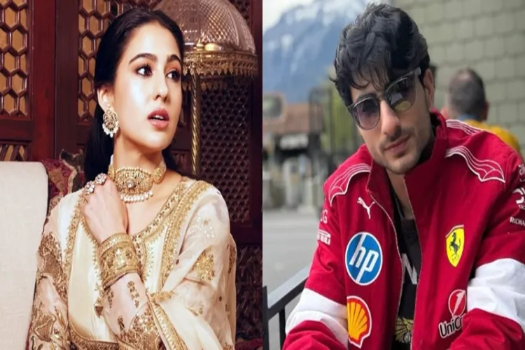 Actors Sara Ali Khan and Ibrahim Khan