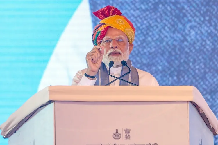 Pm Modi At Rally PM Modi says new law honours Waqf sanctity