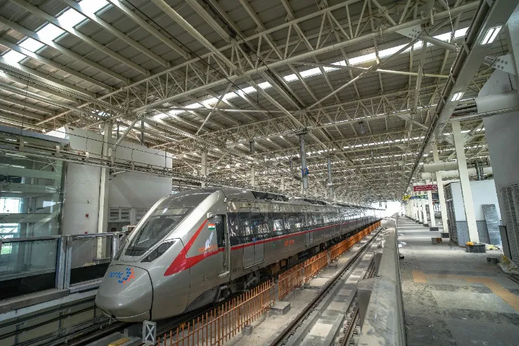 Namo Bharat Train during trial