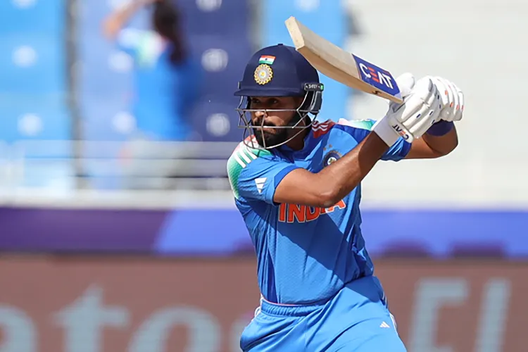 India's Shreyas Iyer