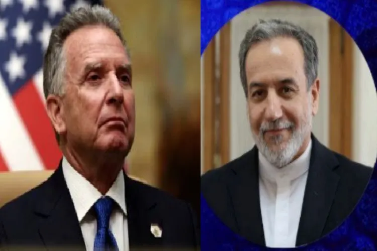  Iranian Foreign Minister Seyed Abbas Araghchi and Omani Foreign Minister Sayyid Badr bin Hamad bin Hamood Albusaidi