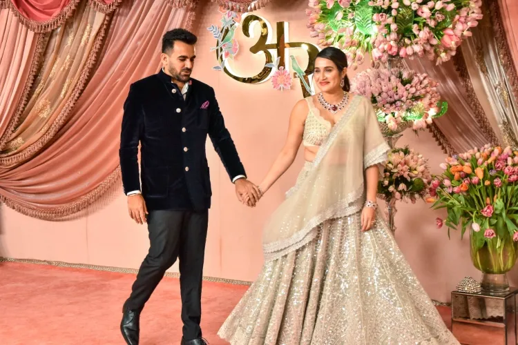 Zaheer Khan and Sagarika Ghatge