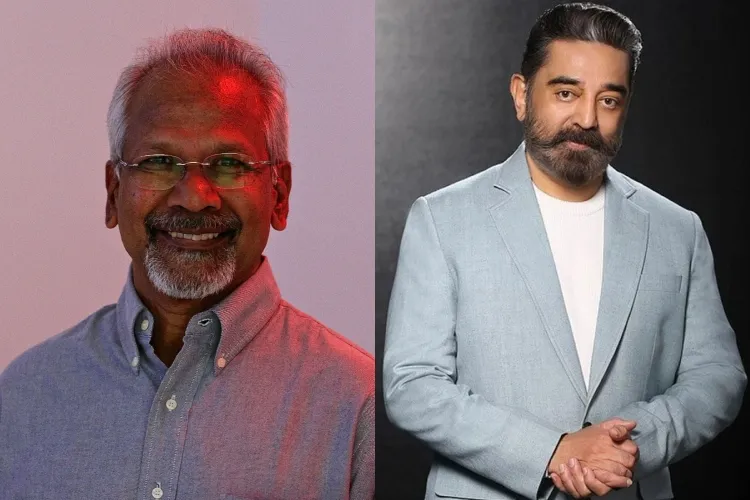 Veteran filmmaker Mani Ratnam and actor Kamal Haasan