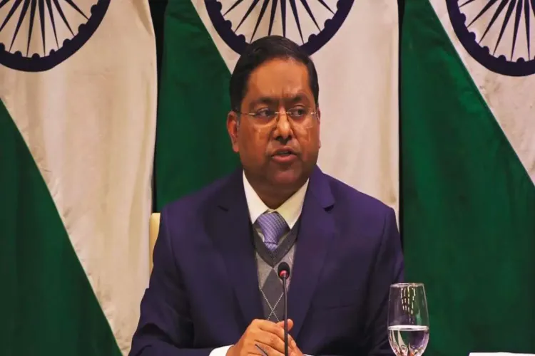 External Affairs Ministry spokesperson Randhir Jaiswal