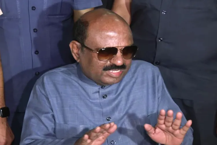 West Bengal Governor CV Ananda Bose speaks to the media after meeting with the families affected by the Murshidabad violence at a shelter home, in Malda on Friday. 