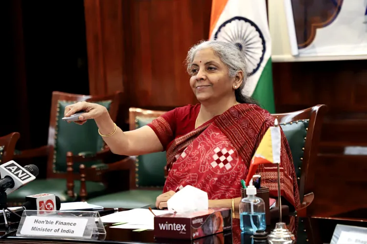Union Minister of Corporate Affairs Nirmala Sitharam