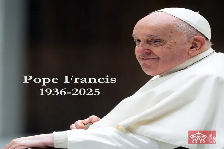 Pope Francis passes away at the age of 88 at his residence in the Vatican's Casa Santa Marta, on Monday.