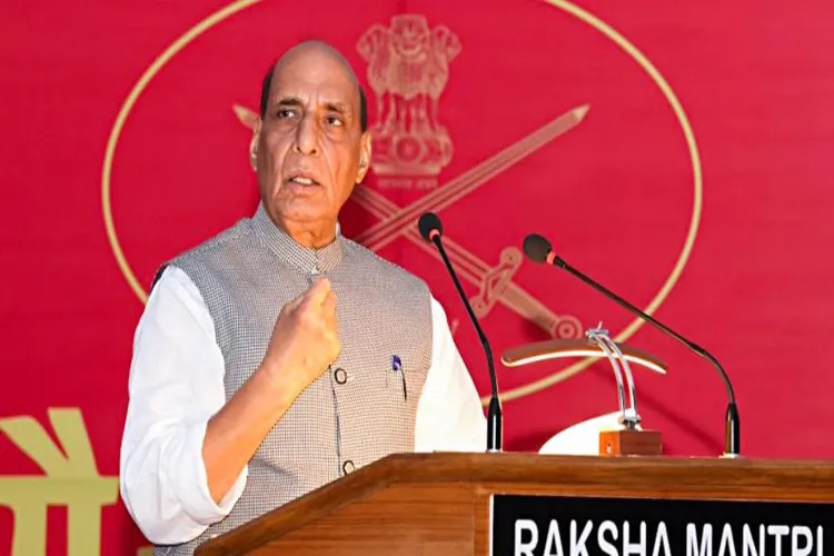 Defence Minister Rajnath Singh