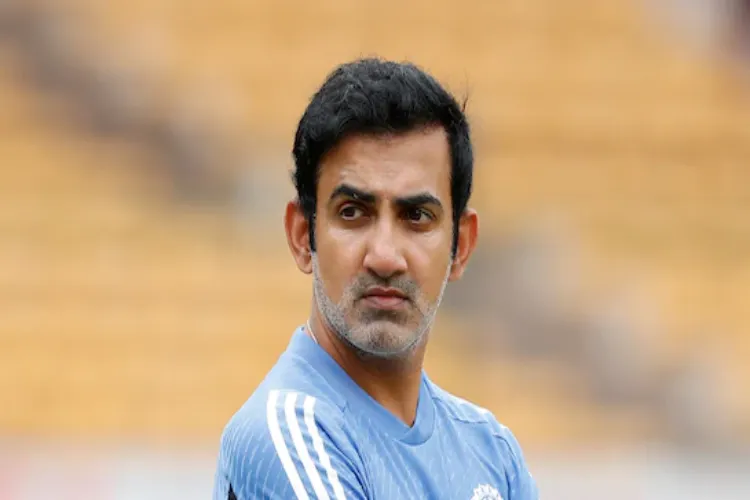 Indian national cricket team's head coach Gautam Gambhir